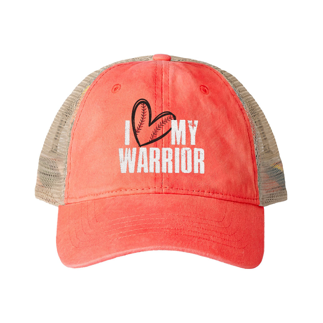 Women's Washed Mesh-Back Cap