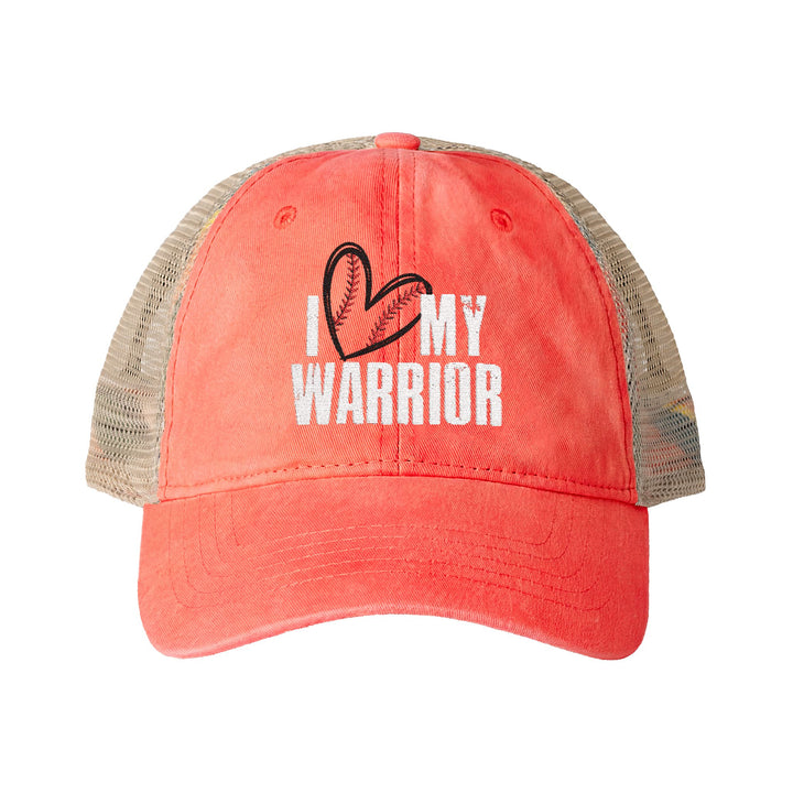 Women's Washed Mesh-Back Cap