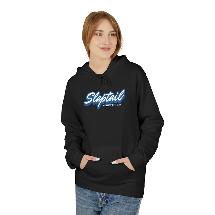 Slaptail Vintage Script Sweatshirt — Gildan SF500 Hoodie