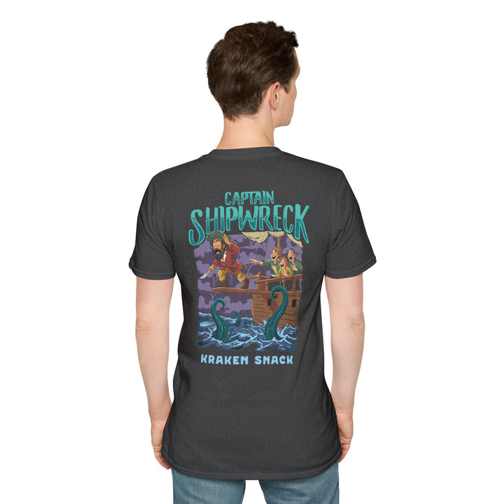 Nautical Adventure Unisex T-Shirt - Captain Shipwreck Design