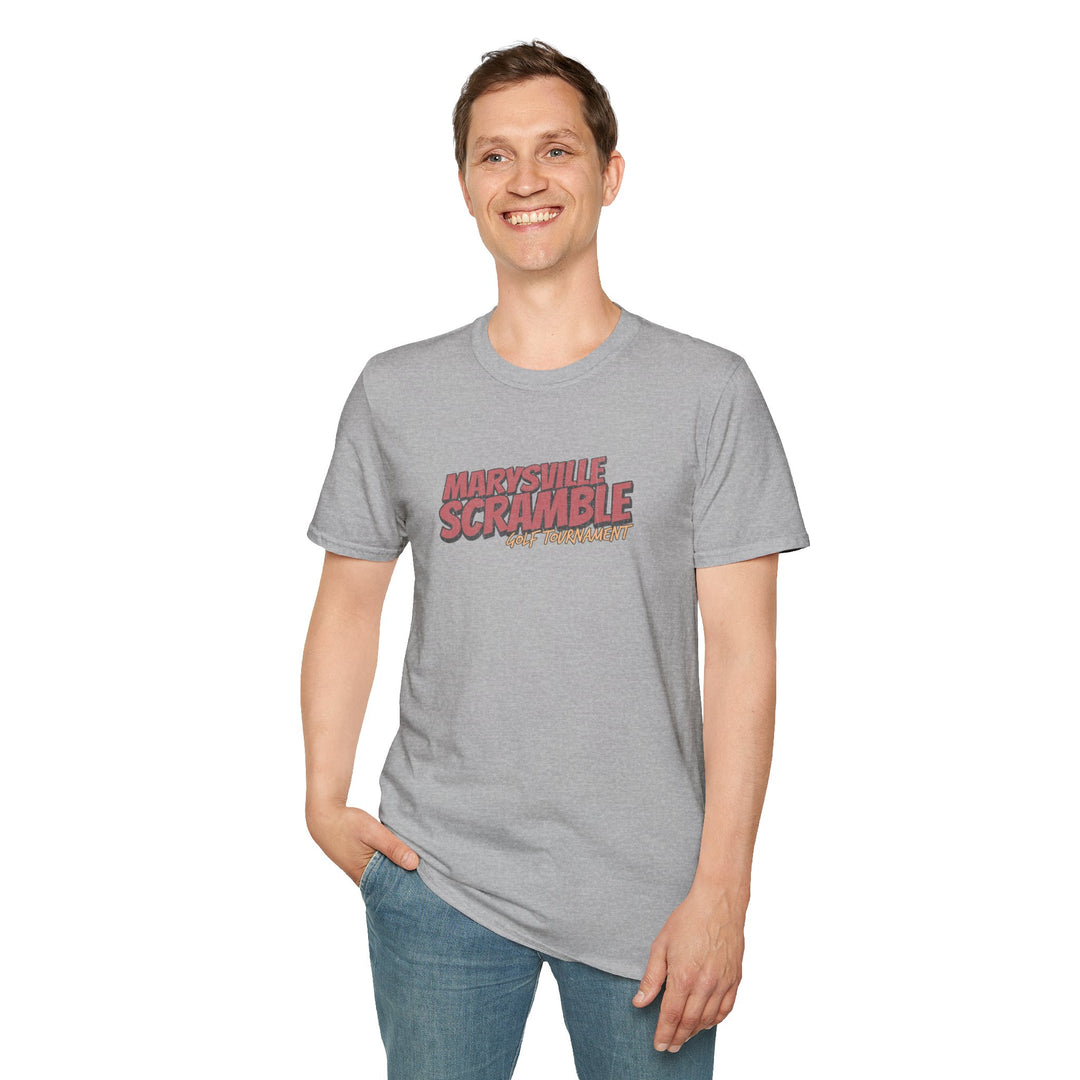 Marysville Scramble Retro Golf Tournament T-Shirt