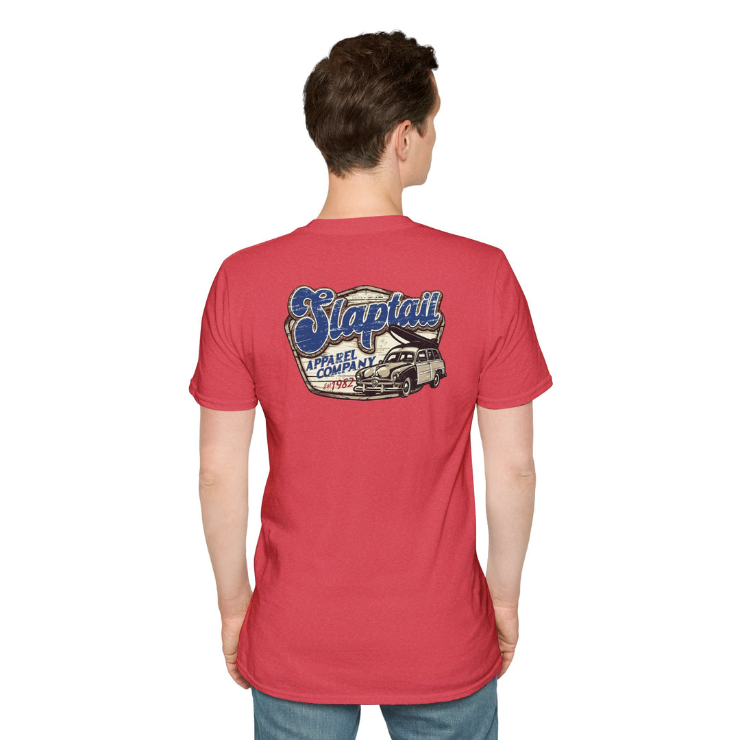 Vintage Slaptail Soft Style Woody's Surf T-Shirt