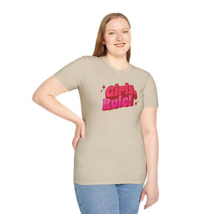 Girls Rule Retro T-Shirt