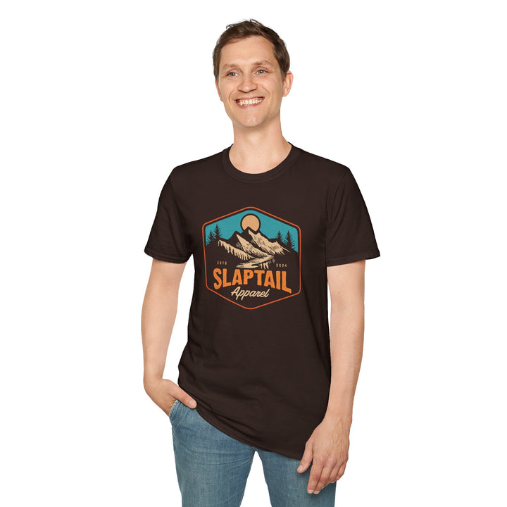 Mountain Adventure Unisex Softstyle T-Shirt