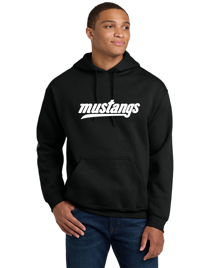 Gildan 18500 Hooded Sweatshirt - Mustangs Fall Gear(1)