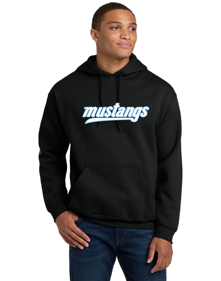 Gildan 18500 Hooded Sweatshirt - Mustangs Fall Gear(3)