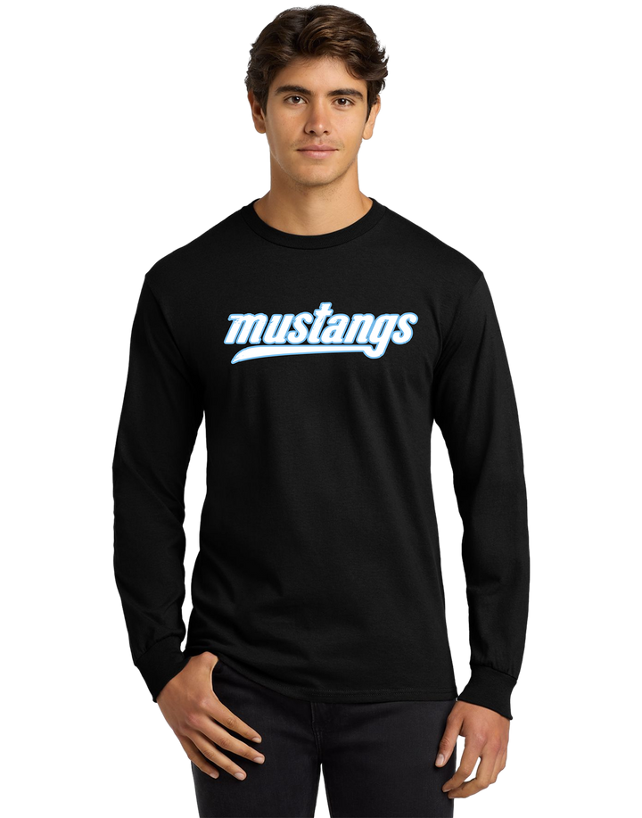 8400 Gildan® DryBlend® 50 Cotton/50 Poly Long Sleeve T-Shirt - Mustangs Fall Gear(3)
