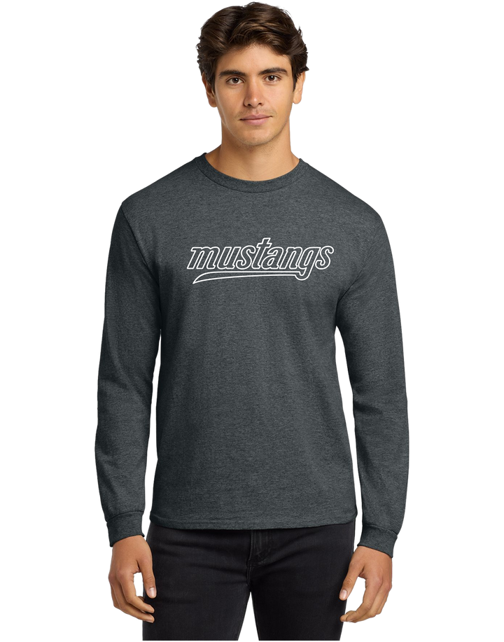 8400 Gildan® DryBlend® 50 Cotton/50 Poly Long Sleeve T-Shirt - Mustangs Fall Gear(2)