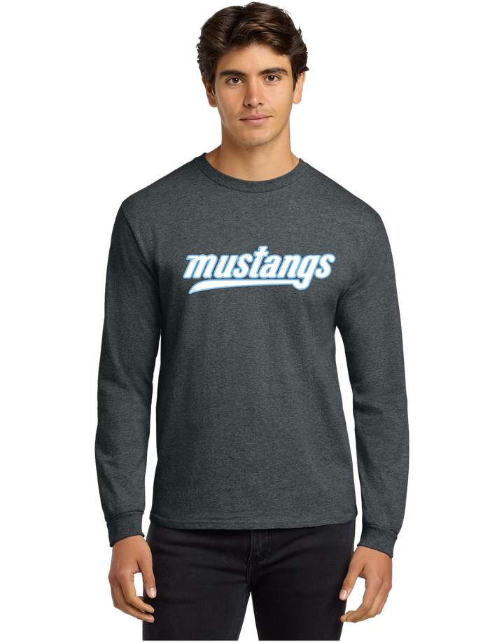8400 Gildan® DryBlend® 50 Cotton/50 Poly Long Sleeve T-Shirt - Mustangs Fall Gear(3)
