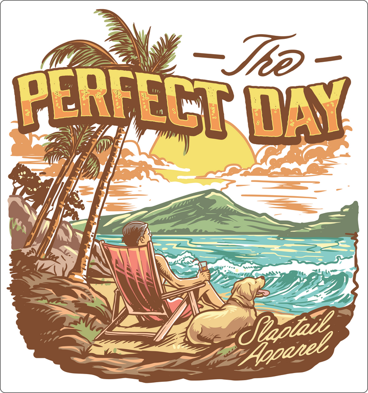 Perfect Day Beach Tropical Vacation T-Shirt