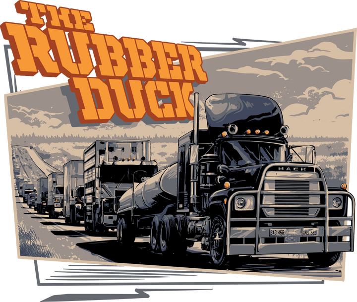 The Rubber Duck Truck Graphic T-Shirt