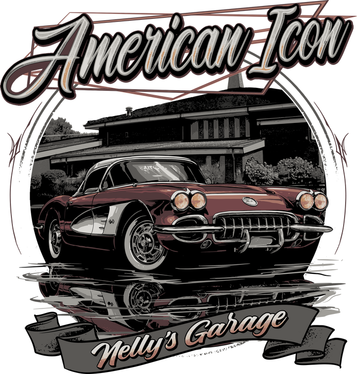 American Icon 50s Corvette T-Shirt
